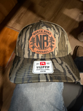 leather patch hat